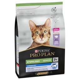 Croquettes PURINA PRO PLAN 3 kg pour chat : 10 % de remise ! - Sterilised Senior riche en dinde