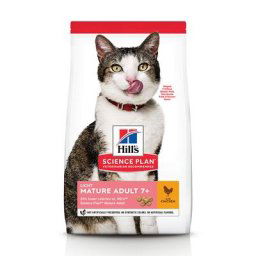 1,5kg Light Mature Adult 7+ Hill's Science Plan Croquettes pour chat Poulet