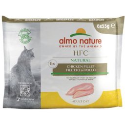 24x55 g poulet Almo Nature Classic pour chat