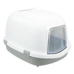 Maison de toilette Trixie Primo XXL gris/blanc - pour chat