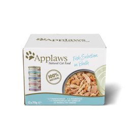12x70g Adult sélection au poisson Applaws - Nourriture pour Chat