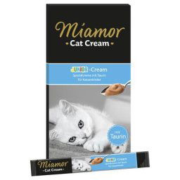 6x15g Miamor Cat Cream Junior-Cream Katzensnack