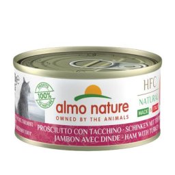 6x70g Almo Nature HFC Natural Made in Italy saumon - Pâtée pour chat