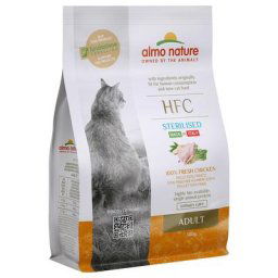 300g Almo Nature HFC Adult Sterilised poulet - Croquettes pour chat