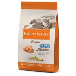 2x7kg Nature's Variety Original Sterilised saumon - Croquettes pour chat