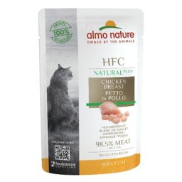 6x55g Almo Nature HFC Alternative blanc de poulet - Pâtée pour chat