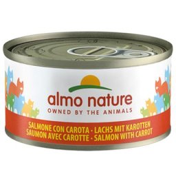 48x70g saumon / carottes Almo Nature Legend - Nourriture pour Chat
