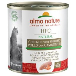 6x280g poulet / crevettes Almo Nature Classic - Nourriture pour Chat