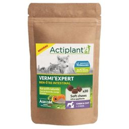 Actiplant Vermi'Expert Soft Chews pour chat - 2 x 40 g