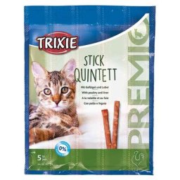 100g Trixie PREMIO bâtonnets avec volaille & foie Friandises pour chats