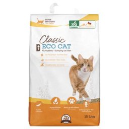 2x15L Classic Eco Cat litière agglomérante à base de fibres végétales chat
