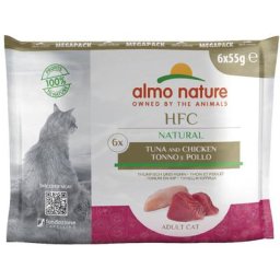 6x55g thon / poulet Almo Nature Classic - Nourriture pour Chat