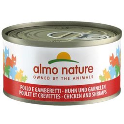6x70g Legend poulet, crevettes Almo Nature chat - Boîtes pour chat