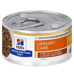 24x82g c/d Multicare Urinary Care Mijoté poulet, légumes Prescription Diet Hill's nourriture humide pour chat