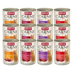 12x400g Adult Animonda Carny Boeuf Boîtes pour chat