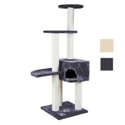 Arbre à chat Trixie Alicante, beige + support de fixation universel