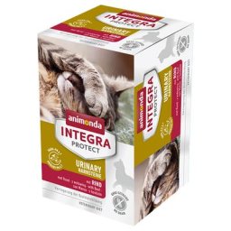 6x100g Animonda Integra Protect Adult Urinary Calculs d'oxalate canard - Pâtée pour chat