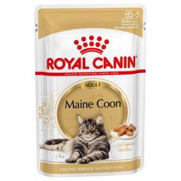 48x85g Maine Coon Adult en sauce Royal Canin Breed - Nourriture pour Chat