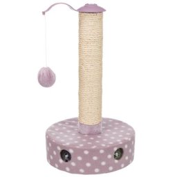 Tronc à griffer Trixie Junior Fleece lilas / blanc