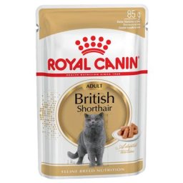 48x85g British Shorthair Royal Canin Breed - Sachets et Boîtes pour Chat