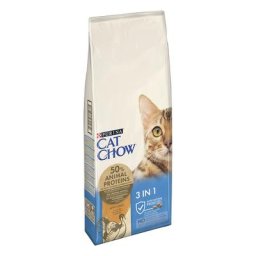 2x15kg Special Care 3 en 1, dinde Cat Chow PURINA - Croquettes pour chat