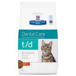 1,5kg t/d Dental Health Hill's Prescription Diet Feline Croquettes pour chat