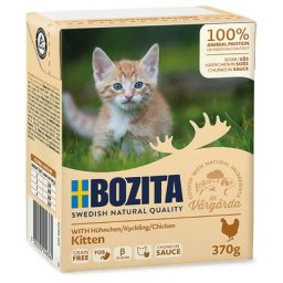 6x370g Bouchées en sauce poulet Bozita - Pâtée pour chat