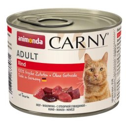 12x200g Adult pur bœuf Animonda Carny - Pâtée pour chat