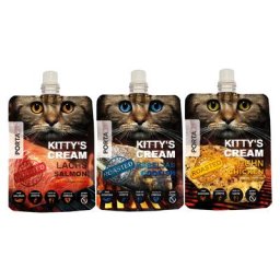 9x90g Porta 21 Kitty's Cream (3 variétés) - Friandises pour chat
