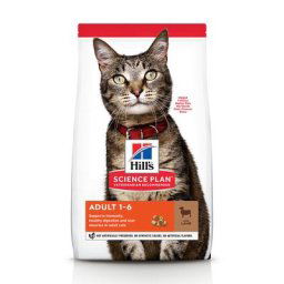 3kg Adult 1-6 Optimal Care agneau pour chat Hill's Science Plan