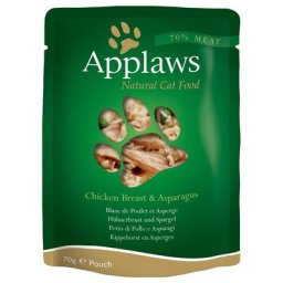 12x70g Sélection poulet, asperges Applaws - Nourriture pour Chat