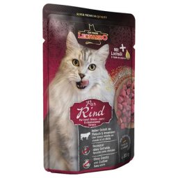 32x85g Leonardo Finest Selection pur bœuf - Pâtée pour chat