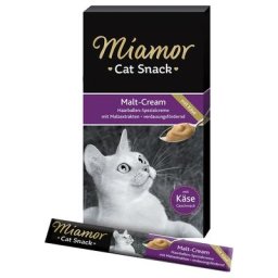 24x15g Miamor Cat Snack Pâte au malt & fromage - Friandises pour chat