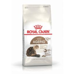 3x4kg Ageing 12+ Senior Royal Canin Croquettes pour chat