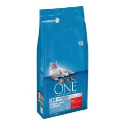 6kg Spécial Chat Stérilisé bœuf PURINA ONE - Croquettes pour chat