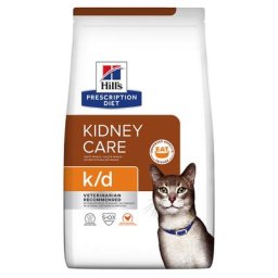 3kg k/d Kidney Care poulet Hill's Prescription Diet - Croquettes pour chat