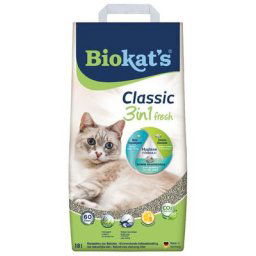 10L Classic Fresh 3in1 senteur printanière Biokat's - Litière pour Chat
