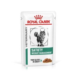 12x85g Royal Canin Veterinary Diet Satiety Weight Management - Sachet pour chat