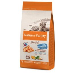 7kg Nature's Variety Selected saumon de Norvège - Croquettes pour chat