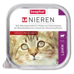 6x100g Régime rénal agneau beaphar - Nourriture pour Chat