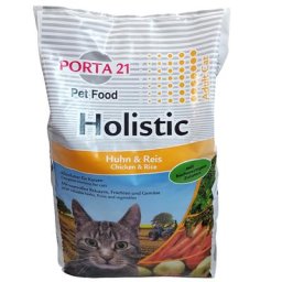 2x10kg Holistic Cat poulet/riz Porta 21 - Croquettes pour Chat