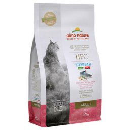 2x1,2kg Almo Nature HFC Adult Sterilised saumon - Croquettes pour chat