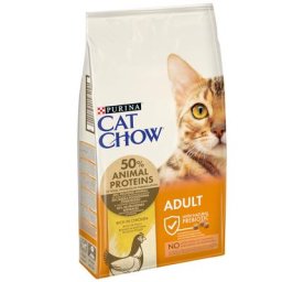 2x15kg Adult poulet, dinde Cat Chow PURINA - Croquettes pour chat
