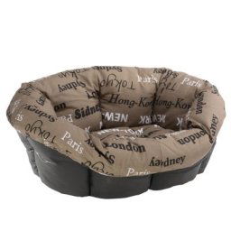 Housse Sofà Cities pour corbeille Ferplast Siesta Deluxe - taille 4 : L 64 x l 48 x H 25 cm