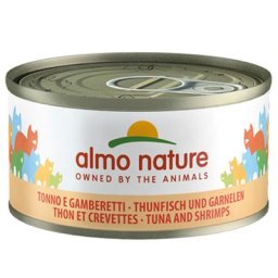 12x70g thon / crevettes Almo Nature Legend - Nourriture pour Chat
