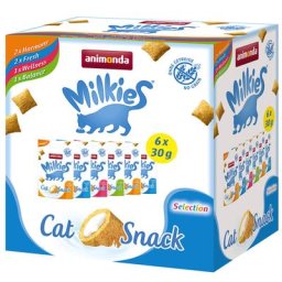 Animonda Milkies 6x30g (4 variétés) - Friandises pour chat