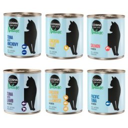 6x280g Cosma Nature lot mixte II 6 saveurs - Pâtée pour chat