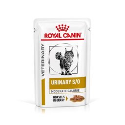 12x100g Urinary S/O Moderate Calorie Royal Canin Veterinary Diet - Sachets et Boîtes pour Chat