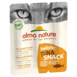 3 x 15 g mit Thunfisch Almo Nature Holistic Katzensnack