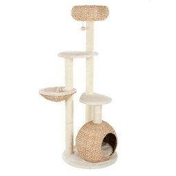 Kratzbaum Laguna H 158 x L 60 x B 60 cm creme Katze